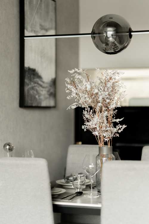 Contemporary Dining Room at Parc Esta II