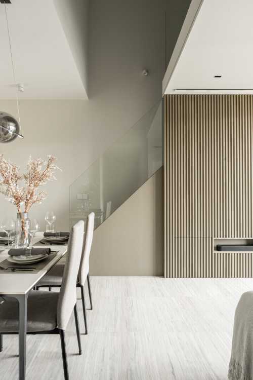 Contemporary Living Room at Parc Esta II