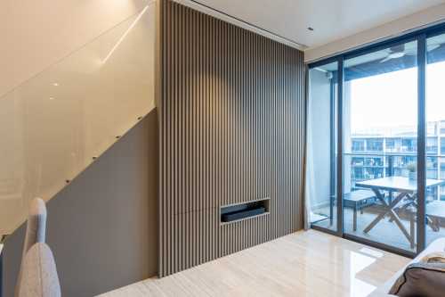 Contemporary Living Room at Parc Esta II