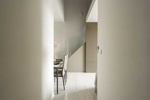 Contemporary Entryway at Parc Esta II