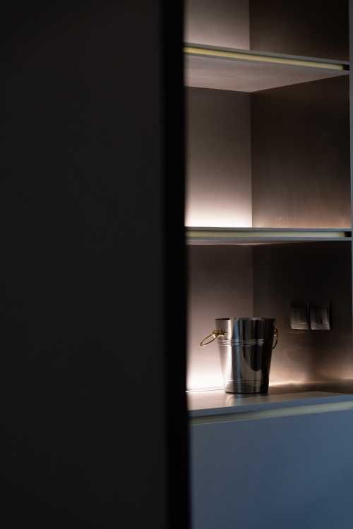 Modern Hallway at Tre Ver