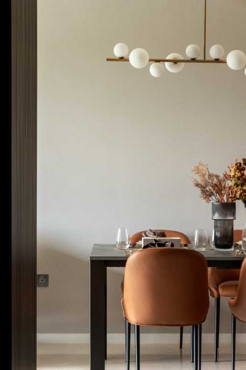 Modern Dining Room at Tre Ver