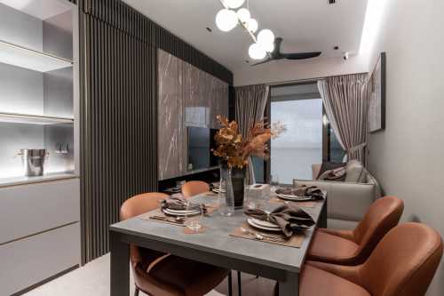 Modern Living Room at Tre Ver