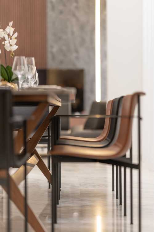 Modern Dining Room at Burghley