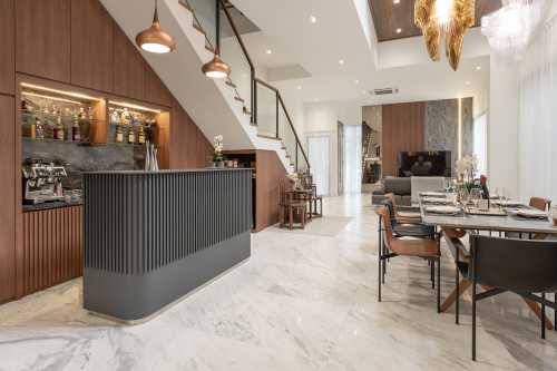 Modern Dining Room at Burghley