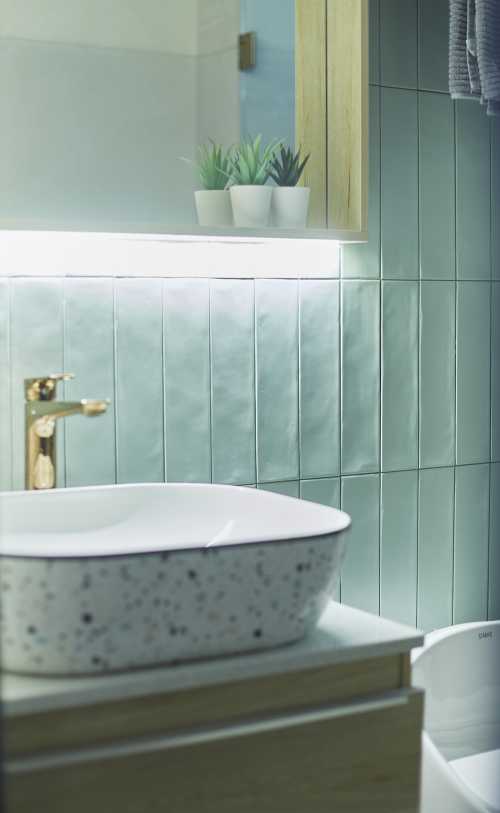 Contemporary Bathroom at Palm Gardens