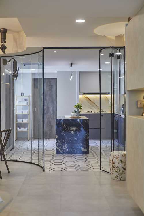 Modern Kitchen at Palm Gardens