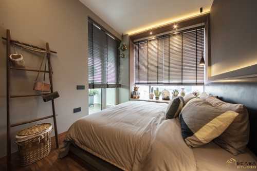 Contemporary Bedroom at Nin Residence