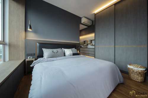 Contemporary Bedroom at Nin Residence
