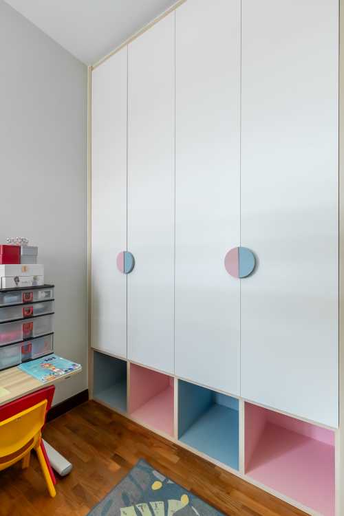 Contemporary Kids Room at 3 Bedroom Condo @ Butterworth Land