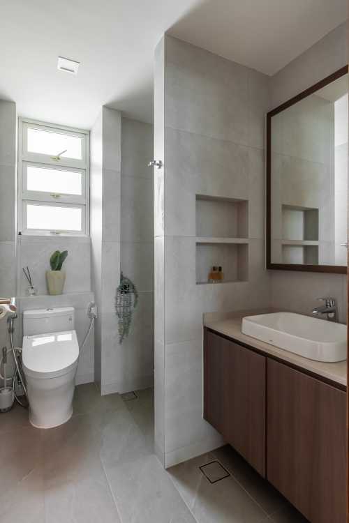 Contemporary Bathroom at 3 Bedroom Condo @ Butterworth Land
