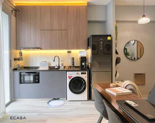 Contemporary Kitchen at Viento, 29 Geylang