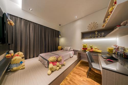 Modern Bedroom at A Treasure Trove