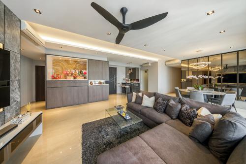 Modern Living Room at A Treasure Trove