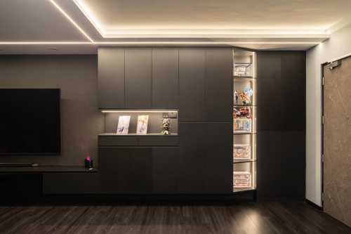 Modern Living Room at Fernvale Road | 466B
