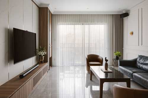 Contemporary Living Room at Costa Rhu
