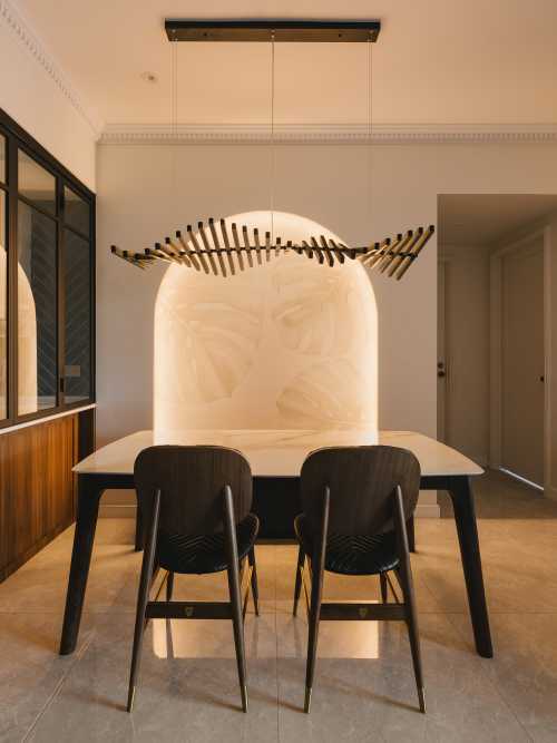 Contemporary Dining Room at Costa Rhu