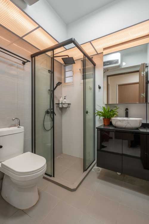 Scandinavian Bathroom at Blk 623C Tampines Ave 12