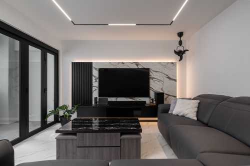 Modern Living Room at Blk 251 Compassvale Street