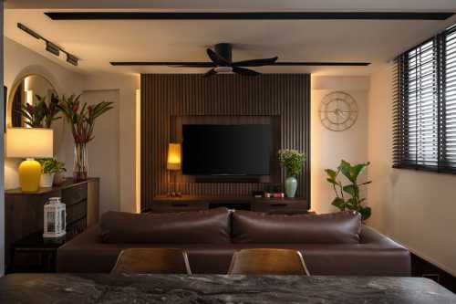 Contemporary Living Room at Blk 3 Everton Park