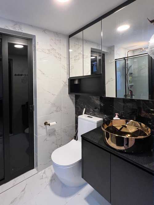 Scandinavian Bathroom at Eco Politan