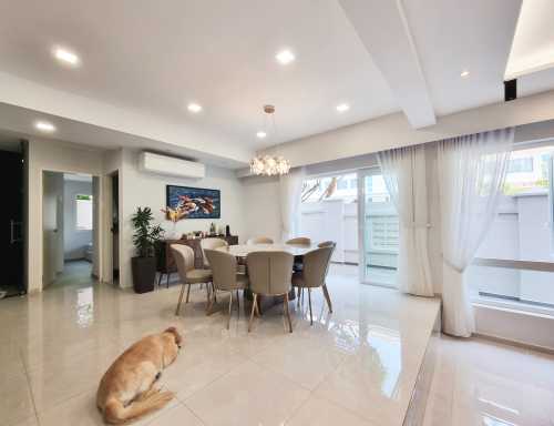 Scandinavian Living Room at Hai Sing Crescent