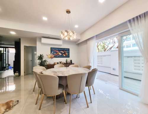 Scandinavian Living Room at Hai Sing Crescent