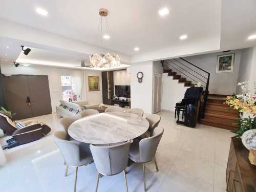 Scandinavian Living Room at Hai Sing Crescent