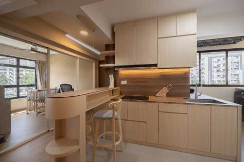 Scandinavian Kitchen at Pine Vista