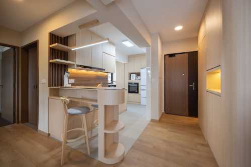 Scandinavian Kitchen at Pine Vista