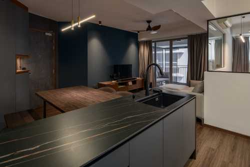 Contemporary Dining Room at 139A Toa Payoh Lor 1A
