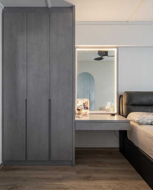 Contemporary Bedroom at 684C Jurong West Street 64