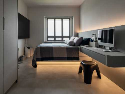 Scandinavian Bedroom at 87 Dawson Road