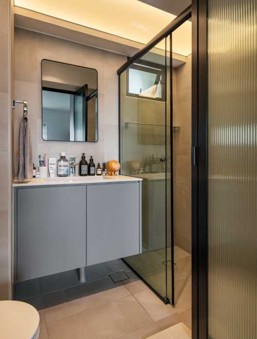 Scandinavian Bathroom at 87 Dawson Road