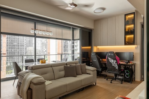 Scandinavian Living Room at Parc Clematis
