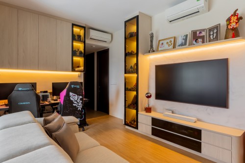 Scandinavian Living Room at Parc Clematis