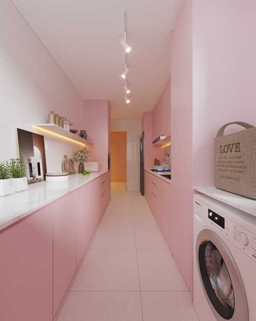 Eclectic Kitchen at Punggol Point Woods