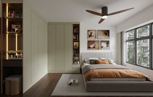 Eclectic Bedroom at Punggol Point Woods