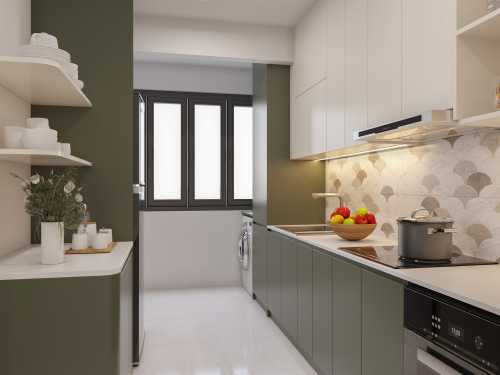 Scandinavian Kitchen at 494G Tampines St 45