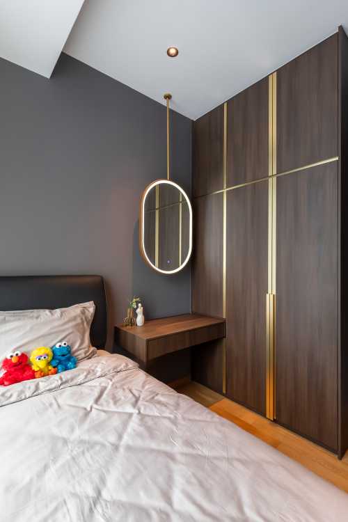 Contemporary Bedroom at Resale 2 Bedroom + Study  Condo @ Keppel Bay