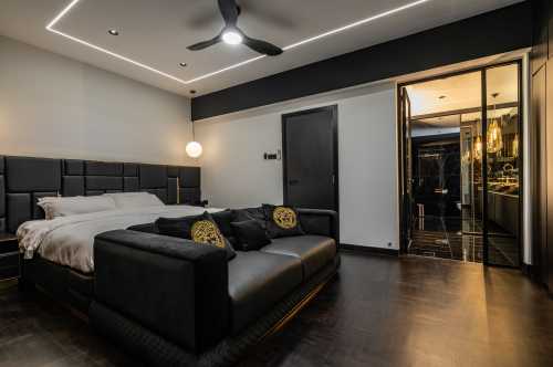 Modern Bedroom at Villa Verde @ 130 Verde View