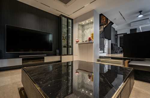 Modern Living Room at Villa Verde @ 130 Verde View