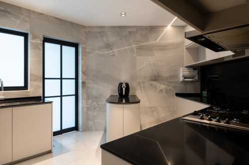 Contemporary Kitchen at Waterside