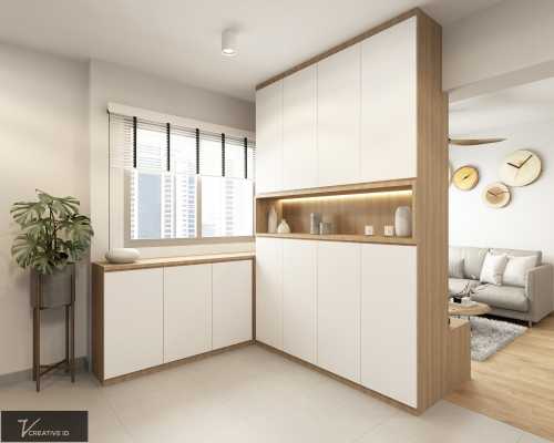 Scandinavian Foyer at 367A Tampines