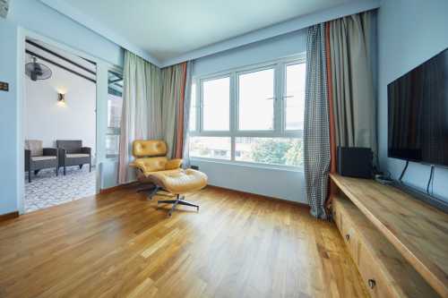 Minimalist Bedroom at Ah Soo Garden