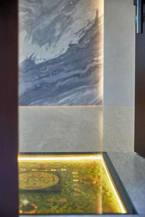 Minimalist Living Room at Ah Soo Garden