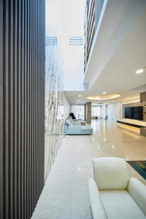 Minimalist Living Room at Ah Soo Garden
