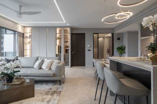 Contemporary Living Room at Jadescape