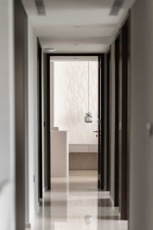Contemporary Hallway at Jadescape