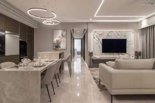 Contemporary Living Room at Jadescape